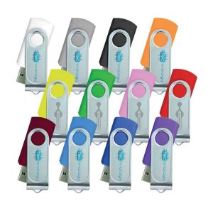 Swivel Metalic USB Flash Drive