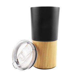 Bamboo Stainless Steel Travel Tumbler